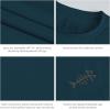 imageBASSDASH Mens UPF 50 Sun Protection Fishing Shirt Short Sleeve UV TShirtStone BlueGrey Logo