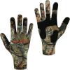imageBASSDASH Mens Camo Hunting Gloves UPF 50 Lightweight Touchscreen Gloves for Warm Weather Fishing Hiking Outdoor ActivitiesMicrofiber palm  Autumn Forest