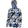 imageBASSDASH Mens Fishing Fleece Hoodie with Neck Gaiter Water Resistant Performance Hunting Sweatshirt FS18MBlueblack Camo No Logo at Sleeve