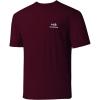 Burgundy/White Logo