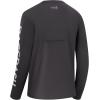 imageBASSDASH Fishing T Shirts for Men UV Sun Protection UPF 50 Long Sleeve Tee TShirtDark GreyGrey Logo