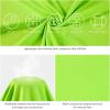 imageBASSDASH Fishing T Shirts for Men UV Sun Protection UPF 50 Long Sleeve Tee TShirtFluorescent GreenWhite Logo