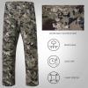 imageBASSDASH Invis Mens Stretch Hunting Pants Water Resistant Camo Fishing PantGrunge Camo