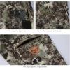 imageBASSDASH Mens Lightweight Hunting Pants 4Way Stretch Breathable Water Resistant for Turkey Early Season Spring SummerGrunge Camo