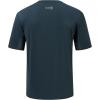 imageBASSDASH Mens UPF 50 Performance Short Sleeve Pocket TShirt UV Sun Protection Fishing Hiking Kayaking Sports ShirtsSlate BlueGrey Logo