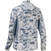 imageBASSDASH UPF 50 Mens Hunting Shirts with Mask Long Sleeve Camo Fishing HoodieSnow Camo