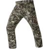 imageBASSDASH Mens Lightweight Hunting Pants 4Way Stretch Breathable Water Resistant for Turkey Early Season Spring SummerGrunge Camo