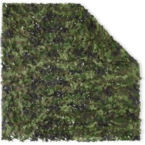 imageBASSDASH Camo Netting Camouflage Mesh Water Resistant for Hunting Blind PartyWoodland Camo II