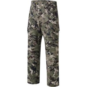 imageBASSDASH Invis Mens Stretch Hunting Pants Water Resistant Camo Fishing PantGrunge Camo