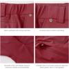 imageBASSDASH 105 Mens Fishing Cargo Shorts Quick Dry UPF 50 Water Resistant FP01MWash Red