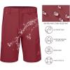 imageBASSDASH 105 Mens Fishing Cargo Shorts Quick Dry UPF 50 Water Resistant FP01MWash Red