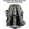 imageBASSDASH Adult Sternum Strap Adjustable Chest Strap for Backpack with Buckle 2Pack Updated Clip  Army Green