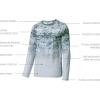 imageBASSDASH FS14M Mens Camo Gradient Performance Long Sleeve Fishing Shirt UPF50Abstract Grey Marble Gradient