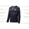 imageBASSDASH FS14M Mens Camo Gradient Performance Long Sleeve Fishing Shirt UPF50Dark Sport Camo Gradient