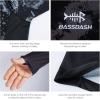 imageBASSDASH FS14M Mens Camo Gradient Performance Long Sleeve Fishing Shirt UPF50Dark Sport Camo Gradient