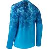 imageBASSDASH FS14M Mens Camo Gradient Performance Long Sleeve Fishing Shirt UPF50Ocean Gradient