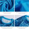 imageBASSDASH FS14M Mens Camo Gradient Performance Long Sleeve Fishing Shirt UPF50Ocean Gradient