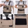 imageBASSDASH Mens Breathable Chest and Waist Convertible Waders for Fishing Hunting Stocking Foot and Boot Foot Waders
