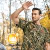 imageBASSDASH Mens Camo Shirt UPF 50 WrinkleFree Breathable Short Sleeve UV Protection TShirt for Hunting Hiking SR02MReeds