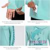 imageBASSDASH Mens UPF 50 Graphic Fishing Hoodie Shirts with Mask Pocket UV Long Sleeve Moisture Wicking FS47MSeafoamJumping Marlin