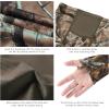 imageBASSDASH Womens UPF 50 Camo Hunting Hoodie with Neck Gaiter Breathable Performance Long Sleeve Fishing Hooded Tee FS03W