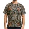 imageBASSDASH Mens Camo Shirt UPF 50 WrinkleFree Breathable Short Sleeve UV Protection TShirt for Hunting Hiking SR02MAutumn Forest