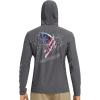 Heather Grey/Flag Bass