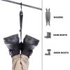 imageBASSDASH 3 Pack Fishing Wader Boot Hanger Adjustable Strap for Storage Drying