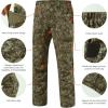 imageBASSDASH Mens Lightweight Hunting Pants 4Way Stretch Breathable Water Resistant for Turkey Early Season Spring SummerMossy Wood