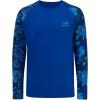 imageBASSDASH UPF 50 Fishing Tee for Men Camo Long Sleeve Shirt Quick Dry SweatshirtsRoyal BlueBlue Digital Camo