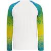 imageBASSDASH UPF 50 Fishing Tee for Men Camo Long Sleeve Shirt Quick Dry SweatshirtsWhiteMahi Color