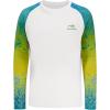 imageBASSDASH UPF 50 Fishing Tee for Men Camo Long Sleeve Shirt Quick Dry SweatshirtsWhiteMahi Color