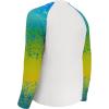 imageBASSDASH UPF 50 Fishing Tee for Men Camo Long Sleeve Shirt Quick Dry SweatshirtsWhiteMahi Color