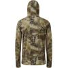 imageBASSDASH UPF 50 Mens Hunting Shirts with Mask Long Sleeve Camo Fishing HoodieHighland 