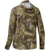 imageBASSDASH UPF 50 Mens Hunting Shirts with Mask Long Sleeve Camo Fishing HoodieHighland 