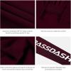 imageBASSDASH UPF 50 Mens UV Sun Protection Long Sleeve Performance Fishing Hoodie Hooded ShirtsBurgundyWhite Logo