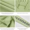 imageBASSDASH UPF 50 Mens UV Sun Protection Long Sleeve Performance Fishing Hoodie Hooded ShirtsLintDark Grey Logo