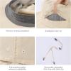 imageBASSDASH UPF 50 Mosquito Net Hat with Stowable Neck Flap for Men Women Outdoor Fishing Hiking Camping Gardening FH17Beige