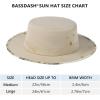 imageBASSDASH UPF 50 Patterned Under Brim Foldable Lightweight Bucket Sun Hats for Fishing Hiking Safari Men Women FH18KhakiBrown Camo