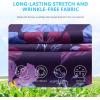 imageBASSDASH Womens UPF 50 WrinkleFree Fishing Shirt Long Sleeve V Neck Breathable Sun Protection TShirt for Hiking SR01WPurple Flower