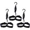 imageBASSDASH 3 Pack Fishing Wader Boot Hanger Adjustable Strap for Storage Drying
