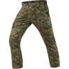 imageBASSDASH Mens Lightweight Hunting Pants 4Way Stretch Breathable Water Resistant for Turkey Early Season Spring SummerMossy Wood
