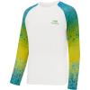 imageBASSDASH UPF 50 Fishing Tee for Men Camo Long Sleeve Shirt Quick Dry SweatshirtsWhiteMahi Color