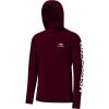 Burgundy/White Logo