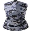 imageBASSDASH 4 Pack UPF 50 UV Protection Neck Gaiter Sun Protector for Fishing Hunting Kayaking Hiking Cycling OutdoorCollection C