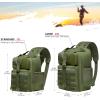 imageBASSDASH Convertible Fishing Backpack Sling Bag with Rod Holder Adjustable Tactical WaterResistant Tackle Storage Pack FP07Army Green