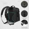 imageBASSDASH Convertible Fishing Backpack Sling Bag with Rod Holder Adjustable Tactical WaterResistant Tackle Storage Pack FP07Black