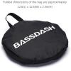 imageBASSDASH Mesh Duffel with Removable Shoulder Strap Wader Bag for Fishing Hunting Travel Sport Gym Beach Snorkeling FP06