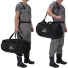 imageBASSDASH Mesh Duffel with Removable Shoulder Strap Wader Bag for Fishing Hunting Travel Sport Gym Beach Snorkeling FP06
