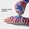 imageBASSDASH Unisex UPF 50 Half Finger Sun Gloves Fingerless Breathable UV Protection for Fishing Hiking Kayaking Rowing FG02AmericanaSword Fish